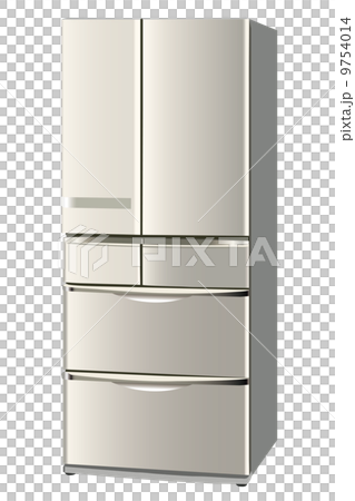 冷蔵庫のイラスト 冷蔵庫のイラスト 9754014