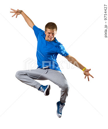 Young man dancer 9754427