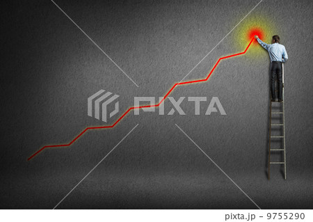 businessman growth for the graphics on the wall businessman growth for the graphics on the wall 9755290