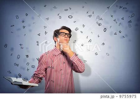young scientist holding a book young scientist holding a book 9755975