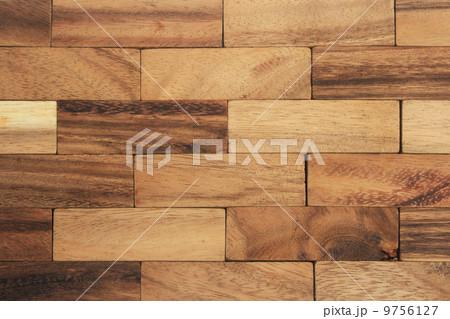 Wood blocks wall 9756127