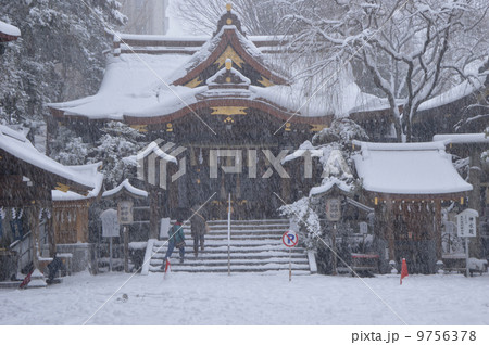 雪降る八王子 雪降る八王子 9756378