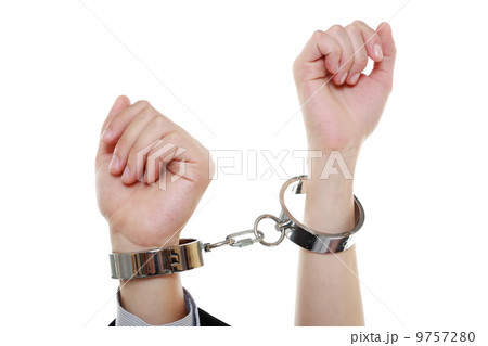 relationship concept female male hands in handcuffs 9757280
