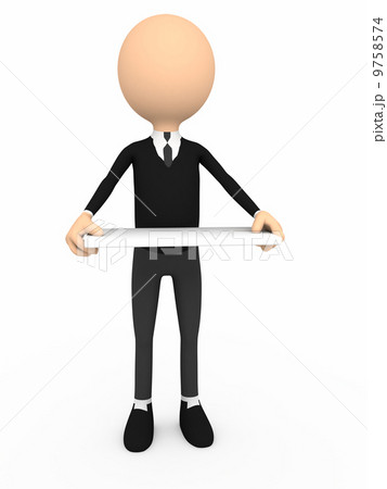 Man presenting your product 9758574
