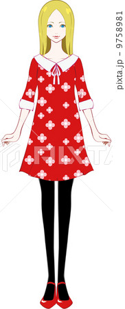女性　ファッション 9758981