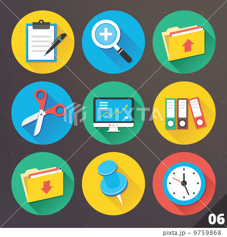 Vector Icons for Web and Mobile Applications. Set 6. 9759868