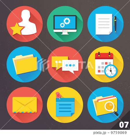 Vector Icons for Web and Mobile Applications. Set 7. 9759869