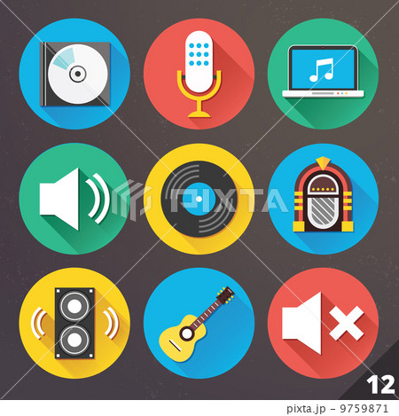 Vector Icons for Web and Mobile Applications. Set 12. 9759871