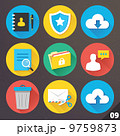 Vector Icons for Web and Mobile Applications. Set 9. 9759873
