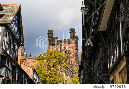 イギリス チェスター チェスター大聖堂と街並み イギリス チェスター チェスター大聖堂と街並み 9760058
