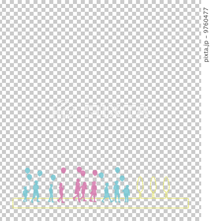 Children and balloons 9760477