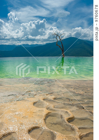 Hierve el Agua, natural rock formations in the Mexican state of 9760678