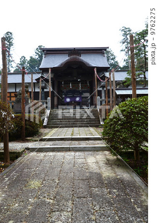 静神社　神門 9762275