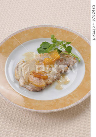 豚ステーキの柿ソース 9762435