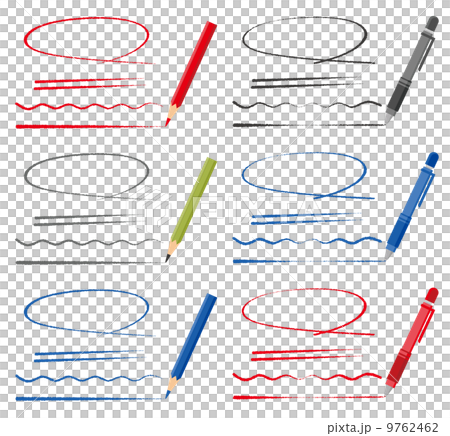 鉛筆　ペン　ライン 9762462