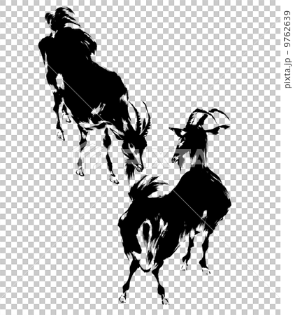 ひつじ日本画 ひつじ日本画 9762639