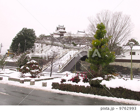 福知山城の冬景色 福知山城の冬景色 9762993
