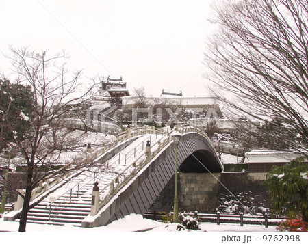 福知山城の冬景色 9762998