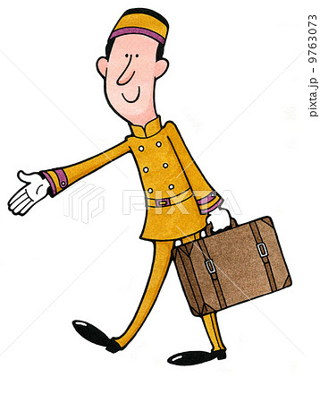 働く人56ベルボーイ 9763073