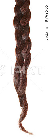 Braid isolated on white. 9763565