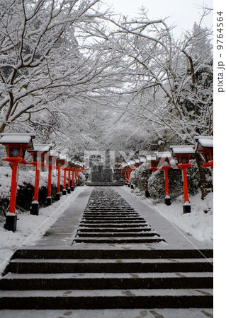 雪の鞍馬山 9764564