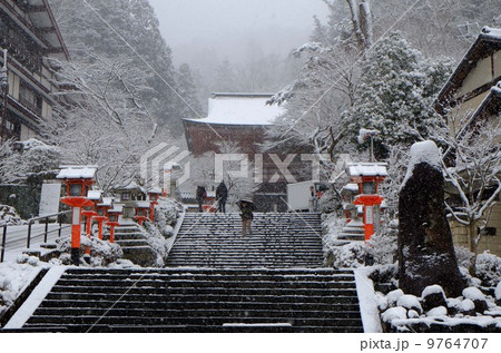 雪の鞍馬山 9764707