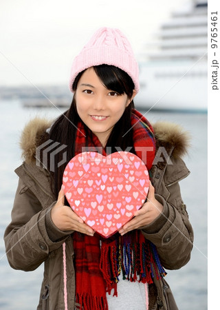 ハートの女性 9765461