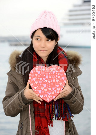 ハートの女性 9765462