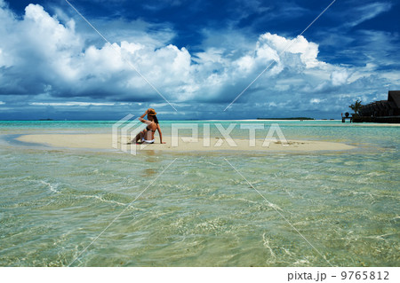 Woman at beach Woman at beach 9765812