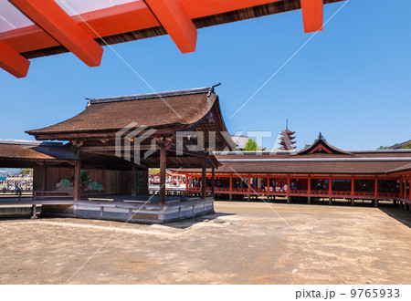厳島神社 能舞台 厳島神社 能舞台 9765933