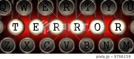 Terror on Old Typewriter's Keys. 9766159