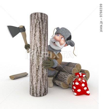 The grandfather with a sledge. 9766599