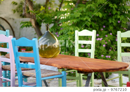 Beautiful outdoor cafe 9767210