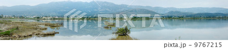 Panorama of Tigaki lake on Kos island Panorama of Tigaki lake on Kos island 9767215