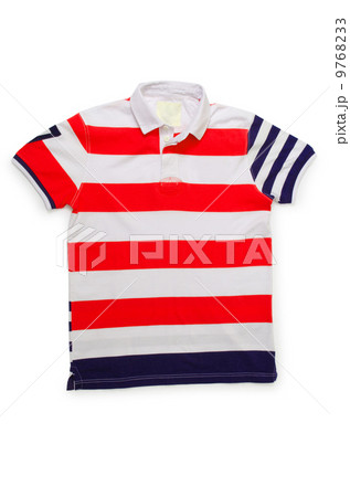 Male t-shirt isolated on the white background 9768233