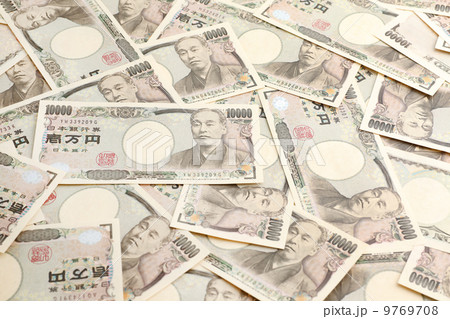 一万円札ばらまき 9769708
