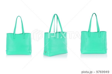 Elegant woman bag isolated on white 9769949