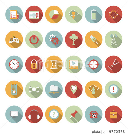 Universal Vector Flat Icons
