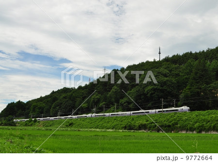 青空 田んぼ 鉄道 青空 田んぼ 鉄道 9772664