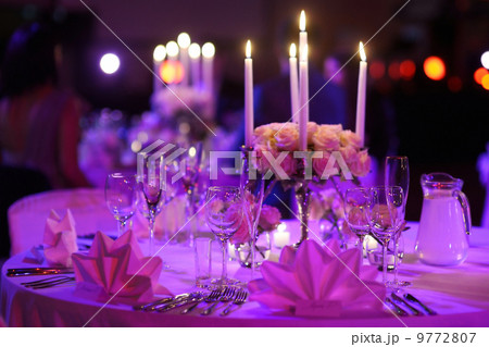 Table set for an event party 9772807