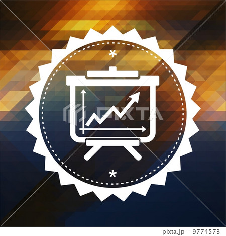 Growth Concept on Triangle Background. 9774573