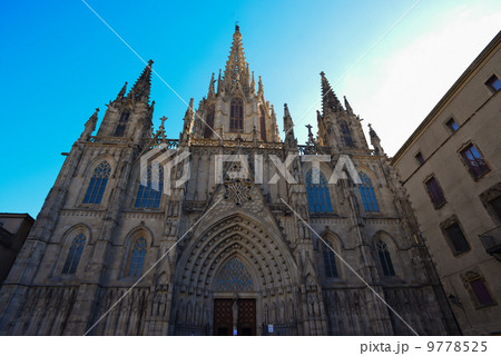 カテドラル大聖堂　スペインの風景　写真素材 9778525