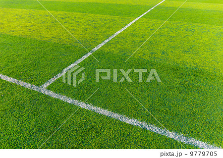 Synthetic football field 9779705