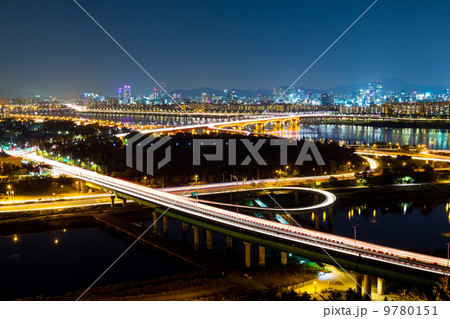 Seoul cityscape 9780151