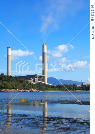 Coal plant and sea 9781144