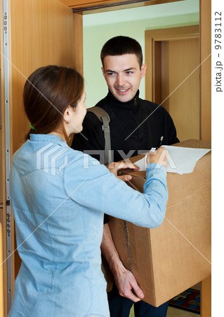 Postman brought package 9783112