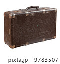 Old shabby leather suitcase 9783507