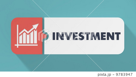Invesment Concept in Flat Design. Invesment Concept in Flat Design. 9783947