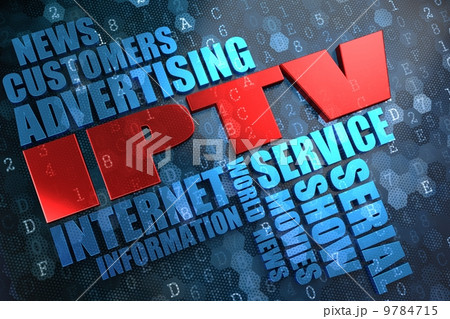 IPTV. Wordcloud Concept. IPTV. Wordcloud Concept. 9784715