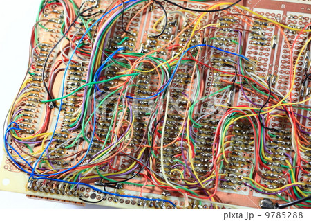 手づくりマイコンの配線 9785288